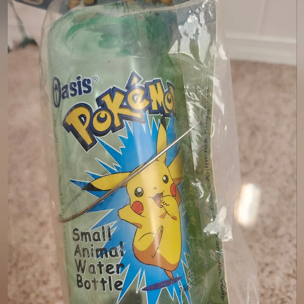 New Vintage Pokemon Animal Water Bottle